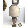LAMPADA VINTAGE LUME da TAVOLO ABATJOURS Manifattura Artistica le Porcellane '90