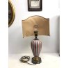 LAMPADA VINTAGE LUME da TAVOLO ABATJOURS Manifattura Artistica le Porcellane '90