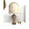 LAMPADA VINTAGE LUME da TAVOLO ABATJOURS Manifattura Artistica le Porcellane '90