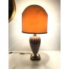 LAMPADA VINTAGE LUME da TAVOLO ABATJOURS Manifattura Artistica le Porcellane '90
