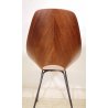 SEDIA DESIGN MEDEA VITTORIO NOBILI FRETELLI TAGLIABUE 1955 TEAK FERRO VINTAGE