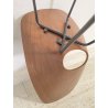 SEDIA DESIGN MEDEA VITTORIO NOBILI FRETELLI TAGLIABUE 1955 TEAK FERRO VINTAGE