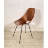 SEDIA DESIGN MEDEA VITTORIO NOBILI FRETELLI TAGLIABUE 1955 TEAK FERRO VINTAGE