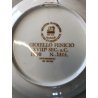PIATTO GIOIELLO OREFICERIA Morbelli PORCELLANA Gioiello Fenicio SMALTO ORO 24kt