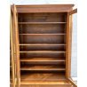 ANTICA LIBRERIA VETRINA LEGNO NOCE 4 CASSETTI 4 ANTE CREDENZA PRIMI 1900 ARMADIO