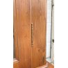 ANTICA LIBRERIA VETRINA LEGNO NOCE 4 CASSETTI 4 ANTE CREDENZA PRIMI 1900 ARMADIO