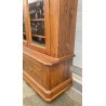 ANTICA LIBRERIA VETRINA LEGNO NOCE 4 CASSETTI 4 ANTE CREDENZA PRIMI 1900 ARMADIO
