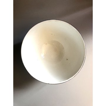 COPPA CERAMICA S. C. Richard SMALTO POLICROMO AEROGRAFO CIOTOLA BOWL TAZZA DECO'