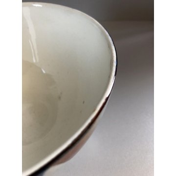 COPPA CERAMICA S. C. Richard SMALTO POLICROMO AEROGRAFO CIOTOLA BOWL TAZZA DECO'