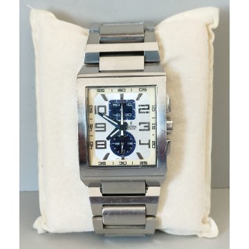 OROLOGIO POLSO Festina Chrono F16190 uomo QUARTZ acciaio VINTAGE WRIST WATCH
