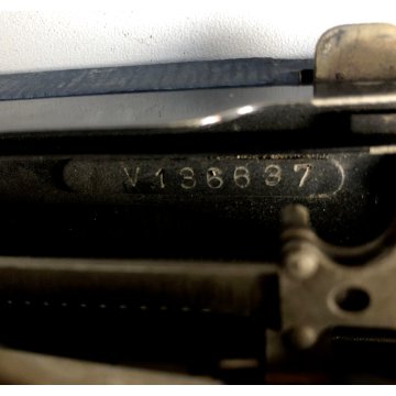 ANTICA MACCHINA DA SCRIVERE PORTATILE Remington Portable LONDON 1920 VINTAGE