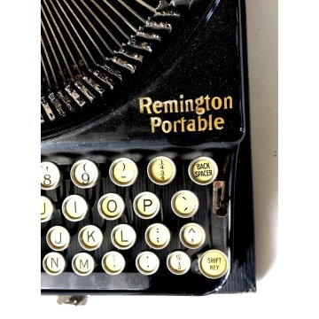 ANTICA MACCHINA DA SCRIVERE PORTATILE Remington Portable LONDON 1920 VINTAGE