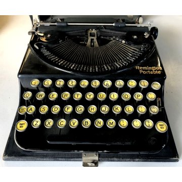 ANTICA MACCHINA DA SCRIVERE PORTATILE Remington Portable LONDON 1920 VINTAGE