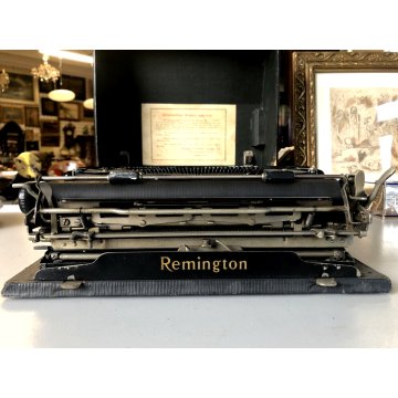 ANTICA MACCHINA DA SCRIVERE PORTATILE Remington Portable LONDON 1920 VINTAGE