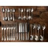 LUXURY SET 6 Pers. POSATE LIBERTY Art. Krupp Berndorf 51 pz. 30/90 METAL BLANC