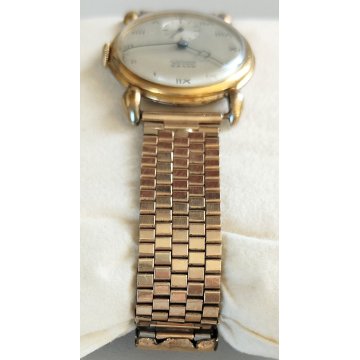 ANTICO OROLOGIO Hover ANSE a RAGNO 15 jewels MECCANICO anni 40 DORATO MEN WATCH