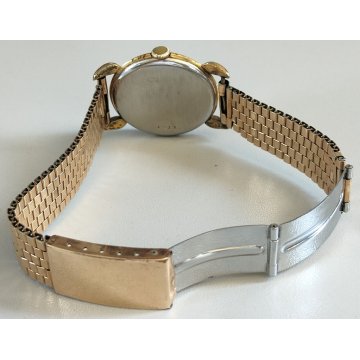 ANTICO OROLOGIO Hover ANSE a RAGNO 15 jewels MECCANICO anni 40 DORATO MEN WATCH