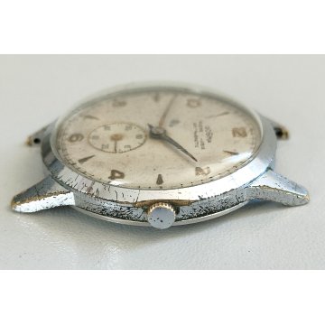 LOTTO 4 pz. ANTICO OROLOGIO POLSO meccanico Dogma Hemeros Albor Zeih WRIST WATCH