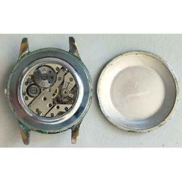 LOTTO 4 pz. ANTICO OROLOGIO POLSO meccanico Dogma Hemeros Albor Zeih WRIST WATCH