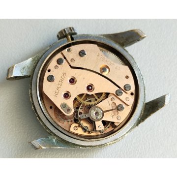 LOTTO 4 pz. ANTICO OROLOGIO POLSO meccanico Dogma Hemeros Albor Zeih WRIST WATCH