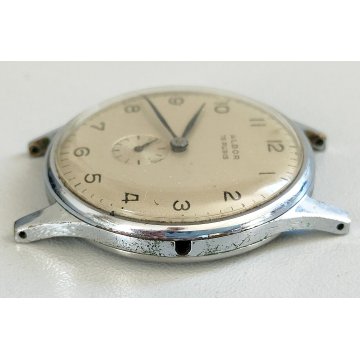 LOTTO 4 pz. ANTICO OROLOGIO POLSO meccanico Dogma Hemeros Albor Zeih WRIST WATCH