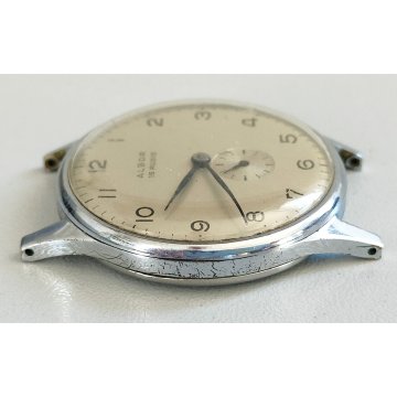 LOTTO 4 pz. ANTICO OROLOGIO POLSO meccanico Dogma Hemeros Albor Zeih WRIST WATCH