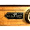 ANTICA BILANCIA Bulgari Santo 2 PIATTI PESA 5 kg OTTONE LEGNO MARMO Italia 1881