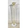 VASO VETRO STILE CALLA VENINI MARMO ANNI 30 PORTA FIORI VASE MURANO OTTONE GLASS
