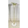 VASO VETRO STILE CALLA VENINI MARMO ANNI 30 PORTA FIORI VASE MURANO OTTONE GLASS