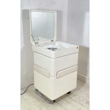 MOBILE CIARLY VANITY CARLO URBINATI 1975 PETINEUSE DESIGN TULLI ZUCCARI SPECCHIO