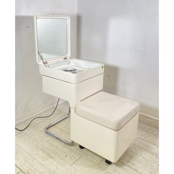 MOBILE CIARLY VANITY CARLO URBINATI 1975 PETINEUSE DESIGN TULLI ZUCCARI  SPECCHIO