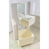 MOBILE CIARLY VANITY CARLO URBINATI 1975 PETINEUSE DESIGN TULLI ZUCCARI SPECCHIO