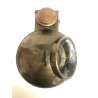 BUSSOLA NAVIGAZIONE MARITTIMO NAVE NAUTICA INDUSTRIALE OTTONE PORTA LAMPADA OLIO