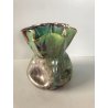 VASO CERAMICA VINTAGE MGA ALBISOLA LUSTRI METALLICI
