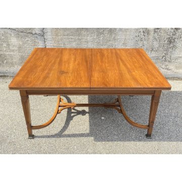 ANTICO TAVOLO ALLUNGABILE FRATELLI THONET LEGNO ANNI 40 MILANO ART DECO EPOCA