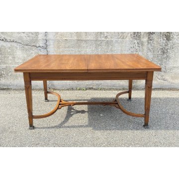 ANTICO TAVOLO ALLUNGABILE FRATELLI THONET LEGNO ANNI 40 MILANO ART DECO EPOCA