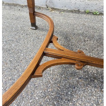 ANTICO TAVOLO ALLUNGABILE FRATELLI THONET LEGNO ANNI 40 MILANO ART DECO EPOCA