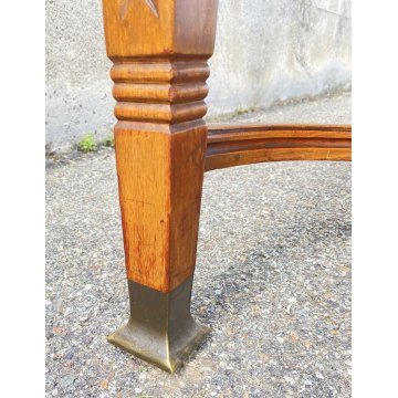 ANTICO TAVOLO ALLUNGABILE FRATELLI THONET LEGNO ANNI 40 MILANO ART DECO EPOCA