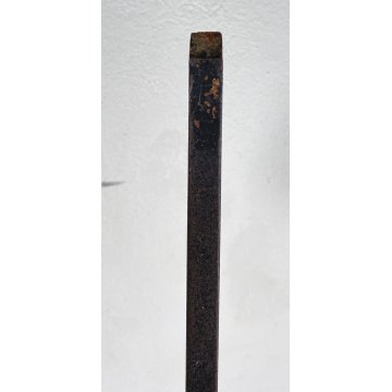 LAMPADA DA TERRA PIANTANA ANNI 70 GOFFREDO REGGIANI DESIGN LEGNO OTTONE 3 LUCI