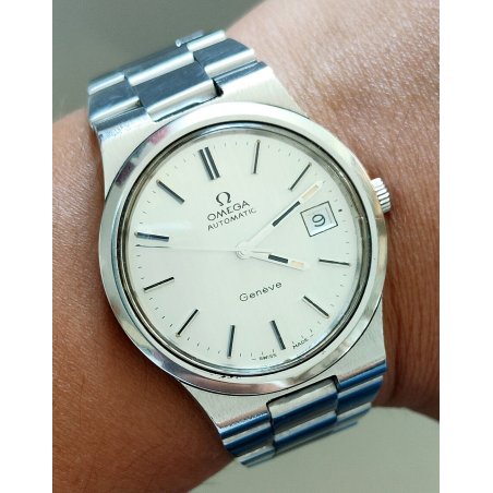 ANTICO OROLOGIO Omega Automatic Geneve ANNI 70 cal. 1012 vintage OLD WRIST WATCH