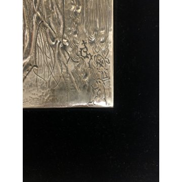 BASSORILIEVO a SBALZO Salvator Dalì ARGENTO 999 n° 004 DONNA CAVALLO SURREALISMO