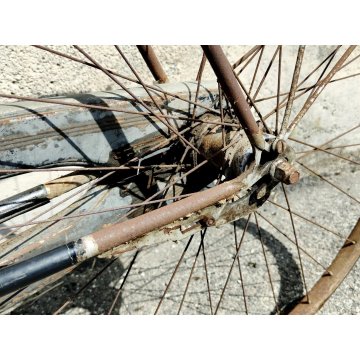 ANTICA BICICLETTA UOMO Fratelli Fornara FRENO PEDALE ruote 28'' BIKE bici epoca