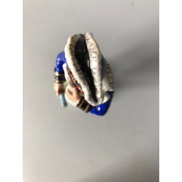 ANTICA FIGURA CERAMICA AK Kaiser SOLDATO NAPOLEONICO DIVISA MILITARE 20, cm/h