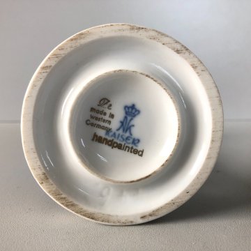 ANTICA FIGURA CERAMICA AK Kaiser SOLDATO NAPOLEONICO DIVISA MILITARE 20, cm/h