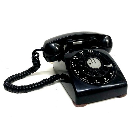 TELEFONO A DISCO Bell System Western Electric C/D 500 5/55 MODERNARIATO '50s