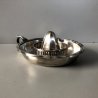 ANTICO SPREMIAGRUMI METALLO ARGENTATO F.lli Broggi Milano LIBERTY EPOCA '30