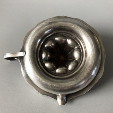 ANTICO SPREMIAGRUMI METALLO ARGENTATO F.lli Broggi Milano LIBERTY EPOCA '30