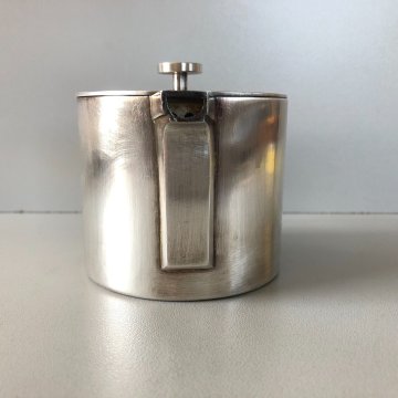 ANTICA TEIERA METALLO ARGENTATO F.lli Broggi Milano ART DECO ATTR. Gio Ponti '20