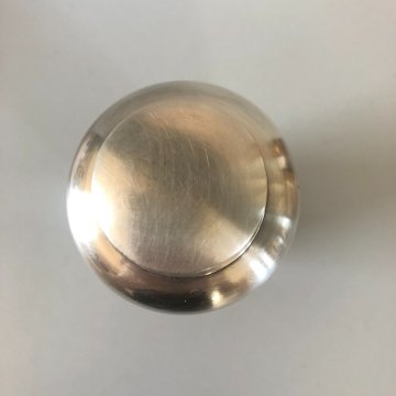 ANTICO Cocktail Shaker METALLO ARGENTATO F.lli Broggi Milano ART DECO' ANNI '30