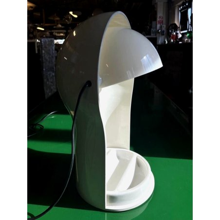 LAMPADA da TAVOLO Telegono DESIGN Vico Magistretti PER ARTEMIDE ABS BIANCO '68